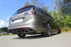 FOX Edelstahl Duplex Sportauspuffanlage ab Kat VW Golf 7 R Variant je 160x90mm oval eingerollt seitlich abgeschrägt