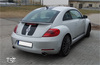 Fox Edelstahl Duplex Sportauspuff-Komplettanlage ab Kat VW Beetle Typ 5C 1.4l TSI (Mod. mit Starrachse) je 115x85mm oval eingerollt seitlich abgeschrägt