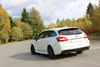 FOX Edelstahl Duplex Sportauspuff Subaru Levorg je 115x85mm oval eingerollt abgeschrägt