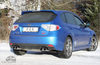 Fox Edelstahl Duplex Sportauspuff Subaru Impreza GR WRX inkl. WRX STI je 2x100mm rund eingerollt gerade