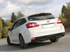 FOX Edelstahl Duplex Sportauspuff Subaru Levorg je 115x85mm oval eingerollt abgeschrägt