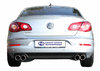 Fox Edelstahl Duplex Sportauspuff VW Passat 3C inkl. CC 2.0 TDI 2x90mm rund eingerollt gerade mit Absorber