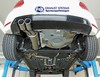 Fox Edelstahl Racing-Komplettanlage ab Kat VW Polo 6R WRC 2x90mm rund eingerollt abgeschrägt