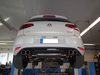 Fox Edelstahl Duplex Sportauspuff VW Golf 7 2.0l TDI 4Motion je 2x80mm rund doppelwandig abgeschrägt