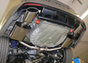 FOX Edelstahl Duplex Sportauspuffanlage ab Kat VW Golf 7 R Variant je 160x90mm oval eingerollt seitlich abgeschrägt