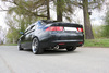 FOX Edelstahl Duplex Sportauspuff Honda Accord 7 CL9 Bj. 03-08 je 100mm rund eingerollt abgeschrägt mit Absorber