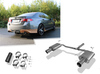 Fox Edelstahl Duplex Sportauspuff Honda Accord 8 CU2 Limousine/Tourer ab 2008 1x100mm rund eingerollt gerade