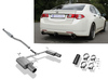 Fox Edelstahl Duplex Sportauspuffanlage ab Kat. Honda Accord 8 CU2 Limousine/Tourer ab 2008 je 114mm rund eingerollt