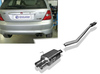 Fox Edelstahl Sportauspuff-Komplettanlage ab Kat Honda Civic 7 Type R EP3 2x90mm rund scharf gerade