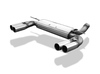 Fox Edelstahl Duplex Sportauspuff Honda Civic 7 Type R EP3 2x76mm rund eingerollt gerade