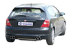 Fox Edelstahl Duplex Sportauspuff-Komplettanlage ab Kat Honda Civic 7 Type R EP3 2x76mm rund eingerollt gerade