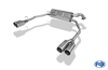 FOX Edelstahl Duplex Sportauspuffanlage ab Kat. Honda Civic 9 FK2 Hatchback je 2x90mm rund eingerollt