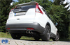 Fox Edelstahl Sportauspuff Honda CR-V 4 ab 2012 2x90mm rund doppelwandig abgeschrägt