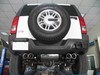 Fox Edelstahl Duplex Sportauspuff Hummer H3 2x100mm rund scharf abgeschrägt mit Absorber Typ B