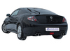 Fox Edelstahl Duplex Racing-Komplettanlage ab Kat Hyundai Coupe GK Tiburon Facelift ab 2006 je 2x90mm rund eingerollt gerade