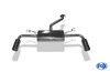FOX Edelstahl Duplex Sportauspuff Hyundai i30 1.6 GDI Turbo Typ GDH je 100mm rund eingerollt