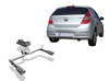 Fox Edelstahl Duplex Sportauspuff Hyundai i30 - Modelle aus CZ ab 2008 1x90mm rund eingerollt abgeschrägt mit Absorber