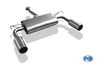 Fox Edelstahl Duplex Sportauspuff Hyundai ix35 je 1x100mm rund eingerollt gerade