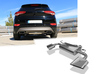 FOX Edelstahl Duplex Sportauspuff Hyundai Tucson 3 Typ TL je 220x80mm flachoval eingerollt abgeschrägt