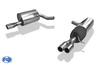 Fox Edelstahl Duplex Racing-Komplettanlage ab Kat Jaguar S-Type R 2x60mm rund eingerollt gerade