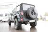 Fox Edelstahl Duplex Sportauspuff Jeep Wrangler 3 Diesel Typ JK ab 2007 je 100mm rund doppelwandig abgeschrägt