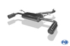 Fox Edelstahl Duplex Sportauspuff Kia Pro Ceed 2 ED ab 2013 je 100mm rund eingerollt gerade