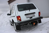 FOX Edelstahl Sportauspuff-Komplettanlage ab Kat Lada 4X4 Niva 1x45mm rund