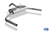 FOX Edelstahl Duplex Sportauspuffanlage ab Kat Lada 4X4 Niva je 1x45mm rund rechts/links