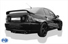 Fox Edelstahl Sportauspuff Lexus IS 200 XE1 1x90mm rund eingerollt gerade mit Absorber