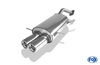 Fox Edelstahl Racing-Komplettanlage ab Kat. Mazda 323 F - BG Fließheck Bj.89-94 2x80mm rund eingerollt gerade mit Absorber