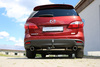 Fox Edelstahl Duplex Sportauspuff Mazda 5 Typ CW ab 2010 je 80mm rund eingerollt abgeschrägt