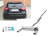 Fox Edelstahl Duplex Sportauspuff-Komplettanlage ab Kat Mercedes A-Klasse W176 A250 4matic je 115x85mm oval eingerollt abgeschrägt