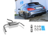 FOX Edelstahl Duplex Sportauspuff Mercedes CLA C117/X117 mit AMG Heckschürze