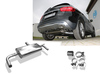 Fox Edelstahl Duplex Sportauspuff Mercedes GLA X156 Diesel