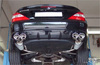 Fox Edelstahl Duplex Sportauspuff Mercedes SL R230 Facelift ab 2006 2x115x85mm oval eingerollt abgeschrägt