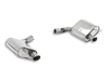 Fox Edelstahl Duplex Sportauspuff Mercedes SL R231 ab 2012