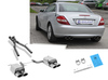 Fox Edelstahl Duplex Sportauspuff-Komplettanlage ab Kat Mercedes SLK R171 3.0l 3.5l 2x115x85mm oval eingerollt abgeschrägt Fox Edelstahl Duplex Sportauspuff-Komplettanlage ab Kat Mercedes SLK R171 3.0l 3.5l 2x115x85mm oval eingerollt abgeschrägt