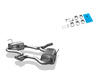 Fox Edelstahl Sportauspuff mittig Mini Cooper S R53 2002-2006 2x76mm rund eingerollt abgeschrägt mit Absorber