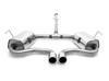 Fox Edelstahl Racing-Komplettanlage ab Kat. Ausgang mittig Mini Cooper S R53 2002-2006 2x90mm rund eingerollt gerade