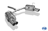 Fox Edelstahl Duplex Racing-Komplettanlage ab Kat. Mini Cooper S R53 2002-2006 2x76mm rund scharf gerade