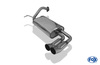 Fox Edelstahl Sportauspuff Mitsubishi Colt CAO u. CJO Bj.92-03 2x76mm DTM rund scharf gerade