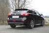 Fox Edelstahl Duplex Sportauspuff Mitsubishi Lancer 8 CYO 1.8l Diesel Stufenheck u. Sportback ab 2012 je 115x85mm oval eingerollt abgeschrägt