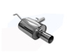Fox Edelstahl Sportauspuff Mitsubishi Lancer Evolution VI - Evo 6 1x100mm rund scharf gerade