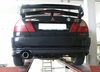 Fox Edelstahl Sportauspuff Mitsubishi Lancer Evolution VI - Evo 6 1x90mm rund eingerollt gerade mit Absorber