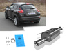 Fox Edelstahl Sportauspuff Nissan Juke F15 90mm rund doppelwandig abgeschrägt