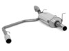 Fox Edelstahl Duplex Sportauspuff Nissan Primera P12 Kombi - Traveller 1x90mm rund eingerollt gerade