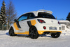 Fox Edelstahl Sportauspuff Opel Adam S je 140x90mm oval eingerollt abgeschrägt
