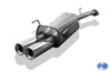 Fox Edelstahl Sportauspuff Opel Astra G Caravan 2x80mm rund eingerollt gerade mit Absorber
