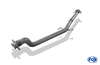 Fox Edelstahl Racing-Komplettanlage ab Kat. Opel Astra G CC OPC 1x90mm rund eingerollt gerade mit Absorber