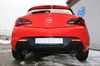 Fox Edelstahl Duplex Racing-Komplettanlage ab Kat Opel Astra J GTC je 115x85mm oval eingerollt abgeschrägt